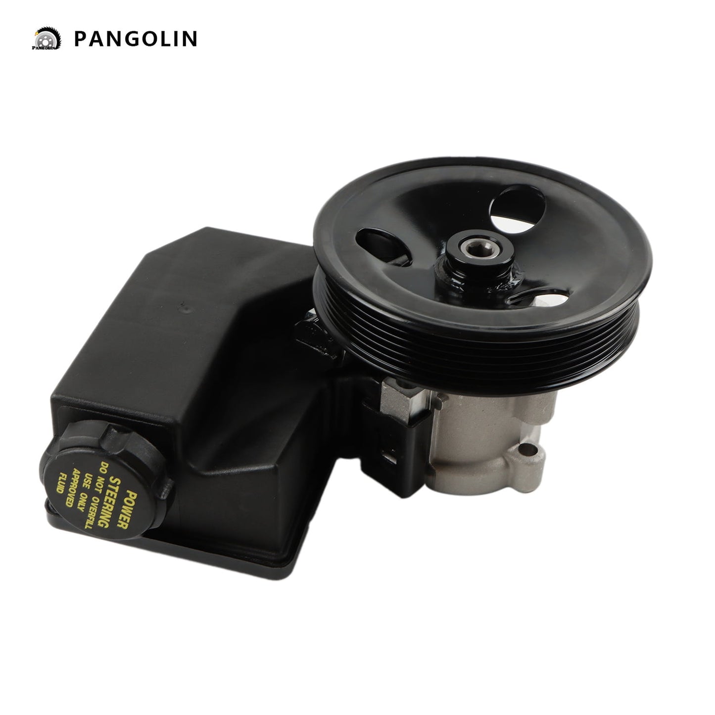 PANGOLIN Power Steering Pump with Pulley & Reservoir 20-62608 Compatible with 2001-2004 Jeep Grand Cherokee, 2003-2006 Dodge Viper Ram 1500 Power Assist Steering Pump Replace Part OE 96-62608