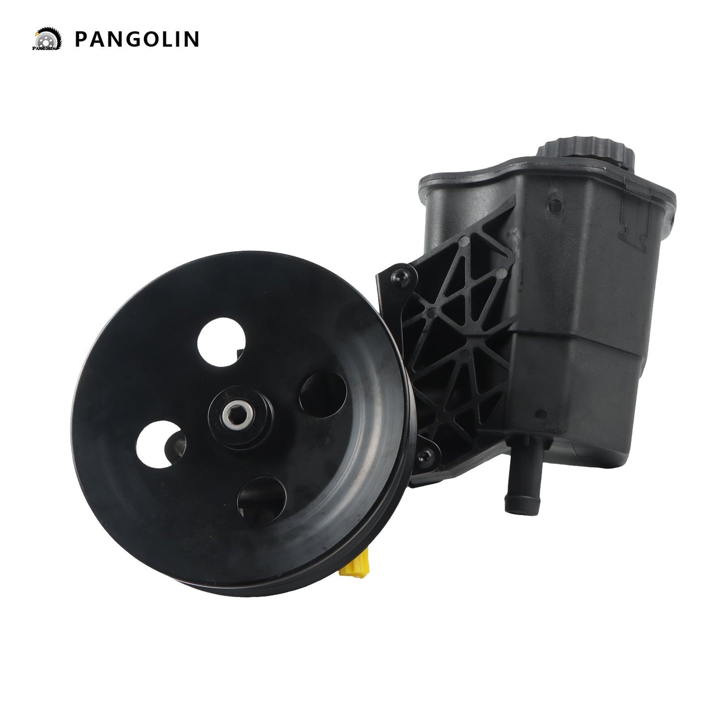 PANGOLIN Power Steering Pump with Pulley & Reservoir 20-70268 Compatible with 2003-2007 Ram 2500 Ram 3500 Power Assist Steering Pump Replacement Part OE 5073241AA, 52106842AE, 52106842AG