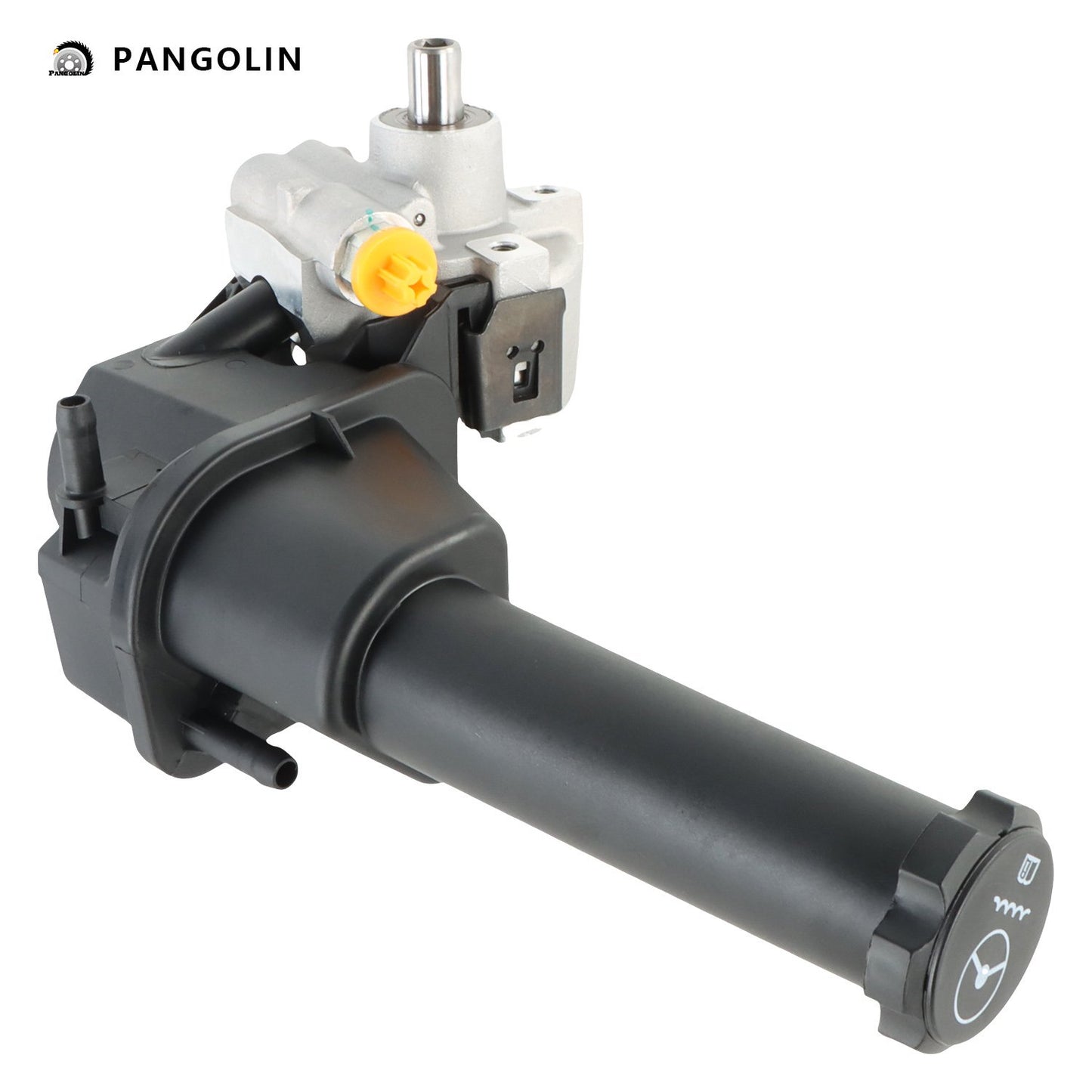 PANGOLIN Power Steering Pump with Reservoir 20-5001 Compatible with 2011-2015 Chevrolet Silverado 2500 HD/3500 HD, GMC Sierra 2500 HD/3500 HD Power Assist Steering Pump Replacement Part OE 20953569