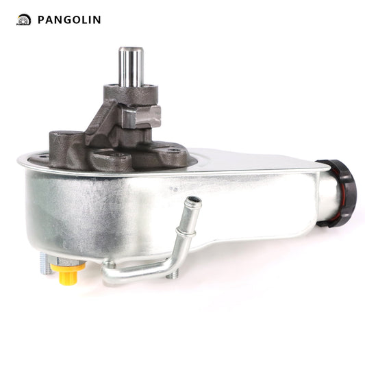 PANGOLIN Power Steering Pump with Reservoir 20-8740 Fit for 2007-2014 Avalanche Cheyenne Silverado Suburban Tahoe, 1999-2013 Sierra-1500 Yukon Yukon-XL Escalade Replace OE 15076612, 15234826, 15909824