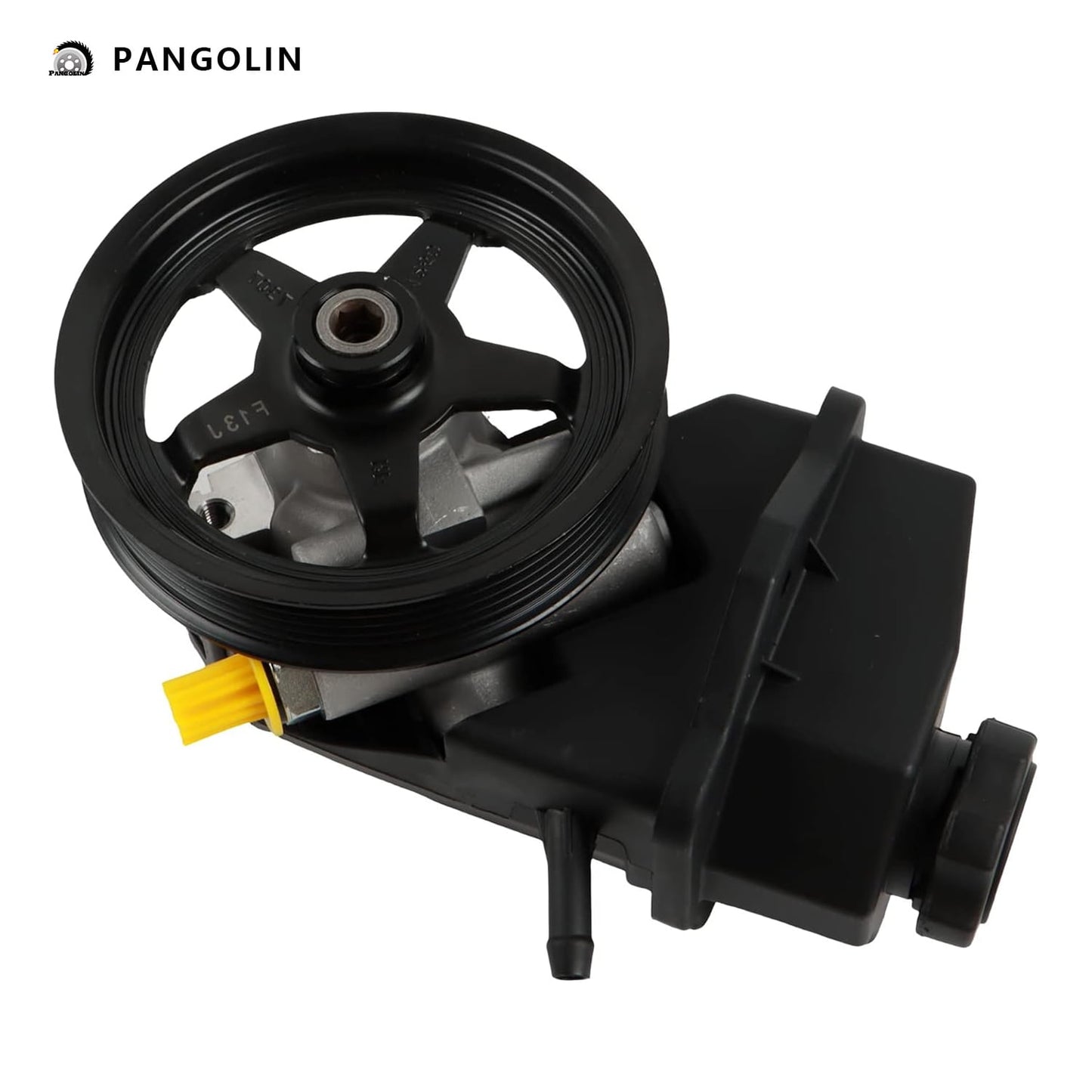 PANGOLIN Power Steering Pump with Reservoir and Pulley 20-69989 Fit for Chevrolet 2006-2011 Impala, 2006-2007 Monte Carlo Replacement Part OE 88964571, 15267585, 88964358, 88964571