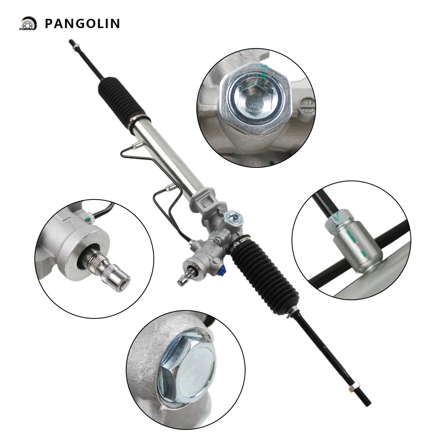 PANGOLIN Power Steering Rack with Pinion Assembly 26-1963 Fit for 1998 ...