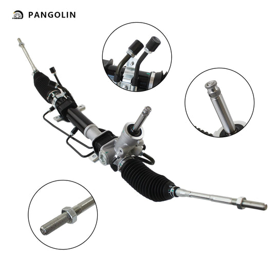 PANGOLIN Power Steering Rack with Pinion Assembly 26-2312 Fit for 2005-2008 Subaru Forester Professional Power Steering Rack Replacement Part OE 97-2312, 18001654-101, 18001654-102