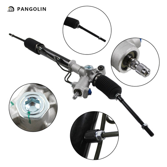 PANGOLIN Power Steering Rack with Pinion Assembly 26-2612 Fit for 2001-2003 Toyota RAV4 Professional Power Steering Rack Replacement Part OE 4420042120, 44200-42120, 4550349055