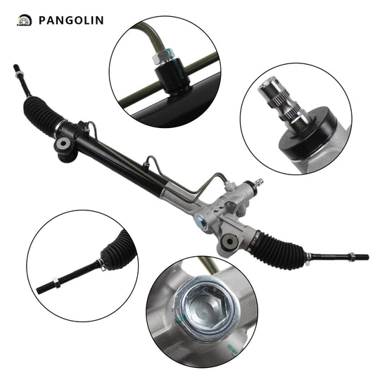 PANGOLIN Power Steering Rack with Pinion Assembly 26-2619 Fit for 2004-2010 Toyota Sienna V6 3.3L 3.5L Professional Power Steering Rack Replacement Part OE 4425008040, 4550309250