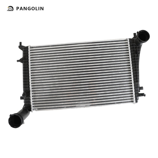 PANGOLIN Turbo Intercooler 7L6145804 Fit for 2006-2015 Audi Q7, 2007-2018 Volkswagen Touareg, 2010-2021 Porsche Cayenne Front Air Cooler Intercooler Replacement Part OE 731007, 95511064010