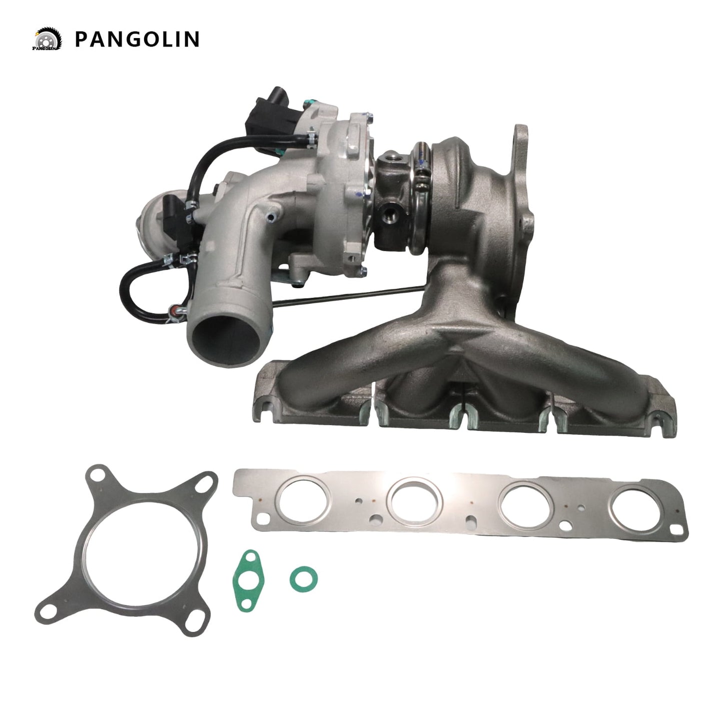 PANGOLIN Turbocharger with Gasket Kit 06J145701T Fit for 2008-2016 Audi A3 Q3 CC, 2008-2016 Volkswagen Eos GTI Jetta Passat Turbo Charger Replacement Part OE 14030555-101, 14030555-104