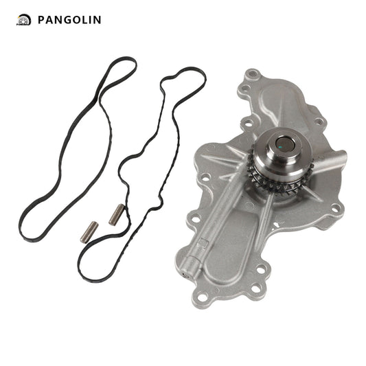 PANGOLIN Water Pump With Gasket Kit AW6348 Compatible with 2010-2019 Ford Explorer Flex Police Interceptor Sedan Taurus, 2011-2019 Lincoln MKS MKT MKX V6 Auto Professional Water Pump