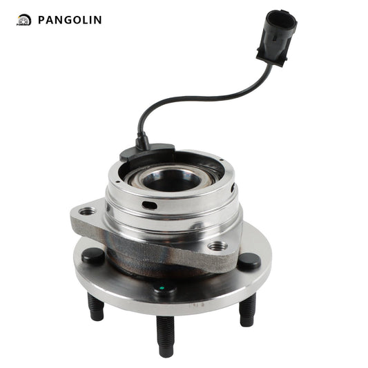 PANGOLIN Wheel Hubs and Bearing Assemblies 513214 Fit for 2004-2012 Chevrolet Malibu Cobalt HHR, 2005-2010 Pontiac G6 Front Wheel Bearing Hub Assembly Replace Part OE WE60729, BR930317