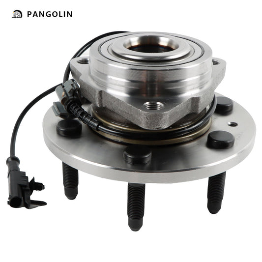 PANGOLIN Wheel Hubs and Bearing Assemblies 515096 Fit for 2007-2014 Cadillac Escalade, 2007-2014 GMC Yukon, 2007-2014 Chevrolet Suburban Tahoe Front & Rear Wheel Bearing Hub Assembly Replace Part