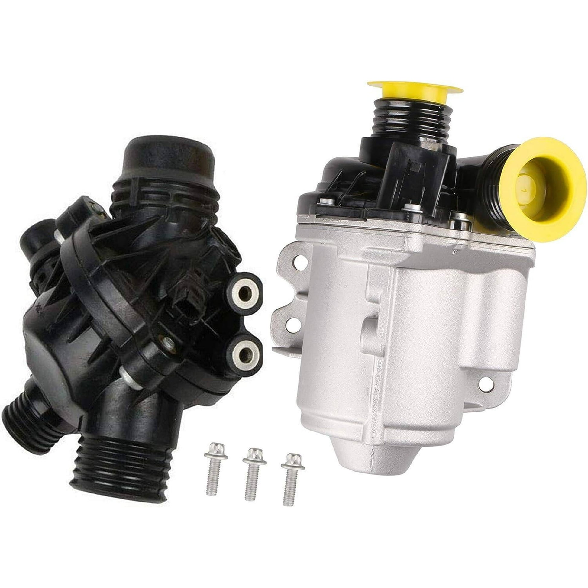 POLARPRA Electric Water Pump With Thermostat For 2009-2014 BMW N54 N55 3.0L 135i 335i 535i