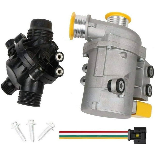 POLARPRA Electric Water Pump With Thermostat For BMW 128i 325i 328i 528i 530i X3 11517586925