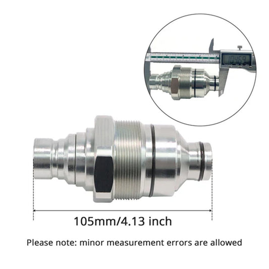 SINOCMP 7246799 Hydraulic Male Flat Face Quick Connect Coupler for Bobcat E32 E34 E35 E42 E45 E50 E55