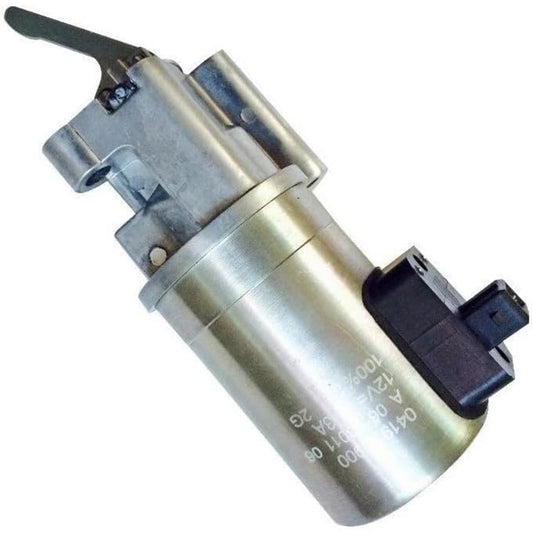 SINOCMP Fuel Shut Off Solenoid 0211-3790 0419-9902 Fits for Deutz Engine 1012 2012 BFL913C BFL1011 BFM 1013 BFM1015 Engine Parts Accessories Excavator Stop Solenoid Valve Replace Part