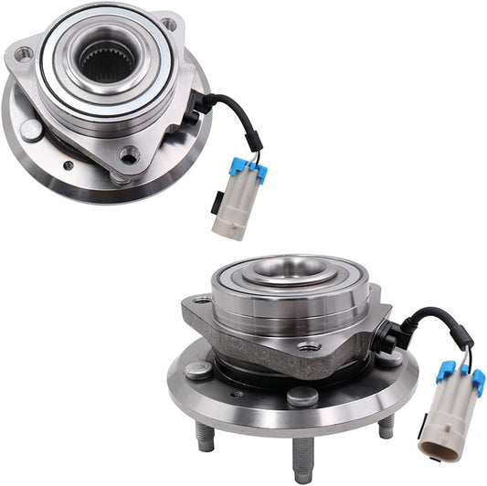 FIWARY 2pcs Wheel Bearing and Hub Assembly For 2012-2015 Chevy Captiva Sport 2007-2009 Chevy Equinox 2007-2009 Pontiac Torrent 2008-2010 Saturn Vue 2007-2009 Suzuki XL-7 513276