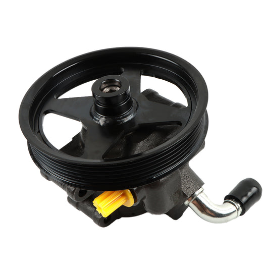 FIWARY Power Steering Pump w/ Pulley for 1997-2005 Ford F-150 1997-1999 Ford F-250 Lobo 20-282