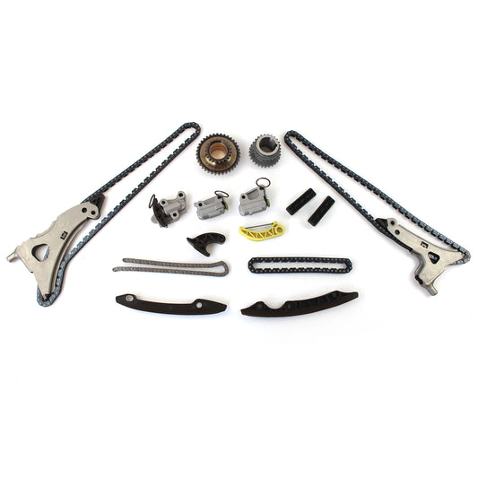 FIWARY 1set Timing Chain Kit for M276 MercedesBenz E350 GL450 E400 ML350 GLK350 3.0L 3.5L V6