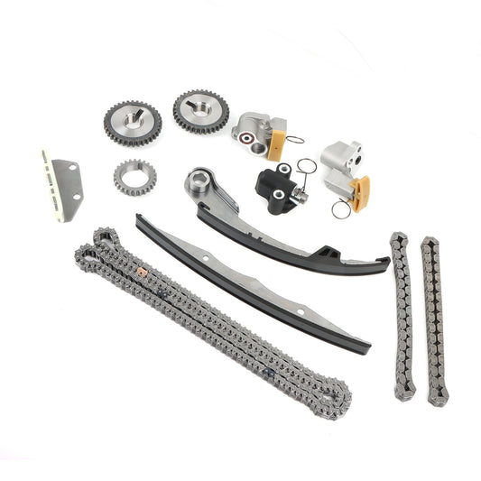 POLARPRA Engine Timing Chain Kit for NISSAN 2005-15 Xterra/2005-15 Frontier/2005-12 Pathfinder, 2012-15 NV1500/NV2500/NV3500, 2009-12 Suzuki Equator, 4.0L V6
