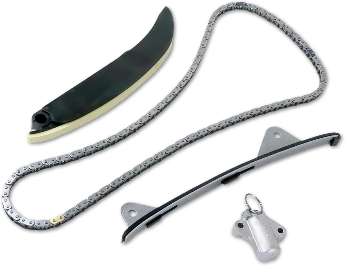 POLARPRA Engine Timing Chain Kit, Compatible with Hyundai Kia Elantra Sonata Tucson Optima Soul Forte 2.0L G4NC, Automotive Engine Timing Part Sets Replaces Part 24321-2E200 24410-2E000 24420-2E200