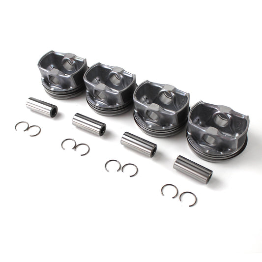 POLARPRA Engine Piston & Rings Set 23041-2E210 for Kia Soul Forte Forte5 Forte Koup 2.0L 2014 2015 2016 2017 2018 Aftermarket Parts