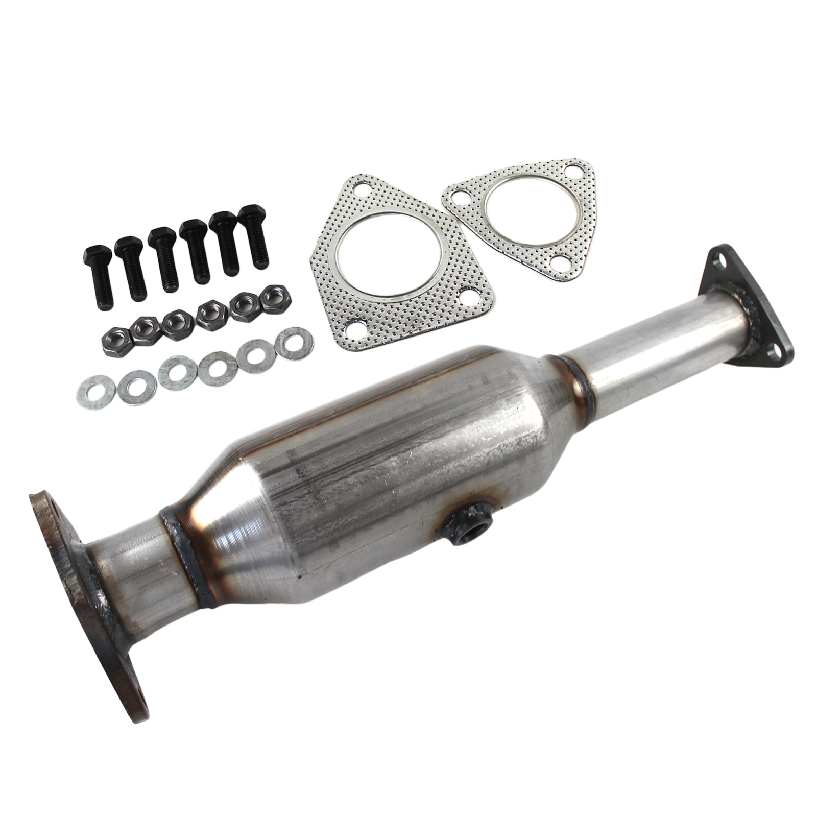 POLARPRA 1pcs Catalytic Converter For 2003-2007 Honda Accord 2.4L L4 Direct-Fit 16299 EPA Approved